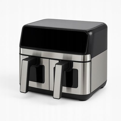 FRYTKOWNICA DWUKOMOROWA AIR FRYER 9L MOC 2000W BEZTŁUSZCZOWA 10 na Arena.pl