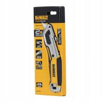 DeWALT Nóż z chowanym ostrzem trapezowym DWHT10999 z magazynkiem