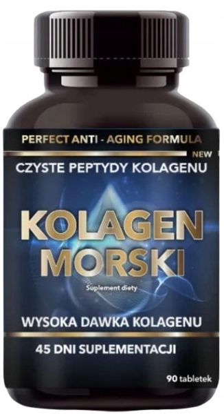 INTENSON KOLAGEN MORSKI 500 mg 90 tabletek zdjęcie 1