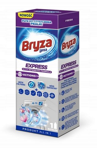 bryza express płyn do czyszczenia pralki 250ml na Arena.pl