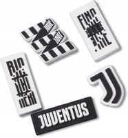 Przypinki Ozdoby Jibbitz Charms Piny Do Butów Crocs Juventus Turyn 5 Pack