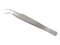 Pinceta pęseta zagięta ostra antymagnetyczna 115mm