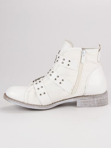 BIAŁE BOTKI Rozmiar - 38 na Arena.pl