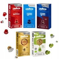 NESPRESSO LAVAZZA NESPRESSO KAPSULKI MIX 100 SZTUK 5 SMAKOW
