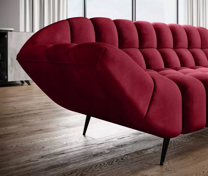 Nowoczesna wygodna kanapa sofa GAPPA 3 osobowa WERSAL pikowana zdjęcie 2