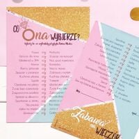 GRA na wieczór panieński Co Ona Wybierze? 10szt