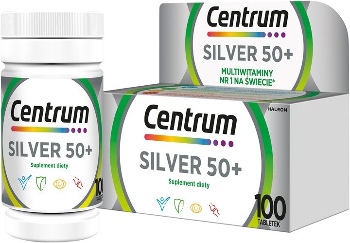 CENTRUM Silver 50+ Formuła Multiefekt, 100 tabl. zdjęcie 1