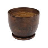 DONICZKA CERAMICZNA BARYŁKA 4 Ciemne drzewo 22x17 cm