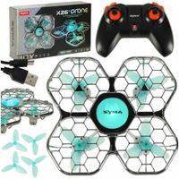 Dron Syma X26PRO czarny z akrobacjami LED Wi-Fi dla dzieci 8+