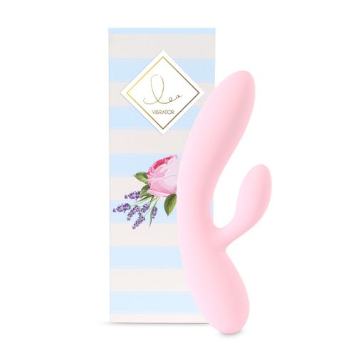 Feelztoys - Wibrator Lea Rabbit Różowy na Arena.pl