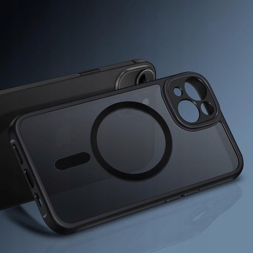 Etui do iPhone 15 do MagSafe MATT CASE WZMACNIANE 360° Szkło 5D PREMIUM na Arena.pl