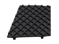 Atrapa Kratka Zderzaka Lewa Czarna Zamiennik do BMW E60 M-Pakiet