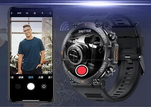 Zegarek męski SMARTWATCH Rubicon ROZMOWY KROKI SMS 360x360 MENU PL na Arena.pl