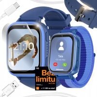 SMARTWATCH ZEGAREK TELEFON DLA DZIECI ROZMOWY MUZYKA GRY KROKOMIERZ KAMERA