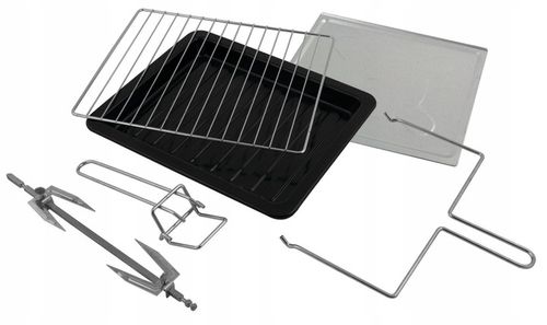 PIEKARNIK ELEKTRYCZNY Z KONWEKCJĄ ROŻNEM I RUSZTEM 25L TERMOOBIEG TERMOSTAT na Arena.pl