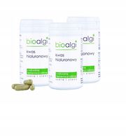 3x Kwas hialuronowy kapsułki -stawy i skóra 80kaps