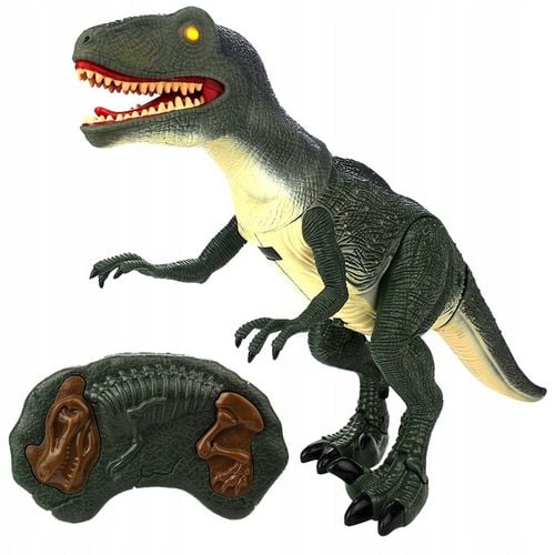 STEROWANY DINOZAUR DUŻY Verociraptor RYCZY ROBOT na Arena.pl