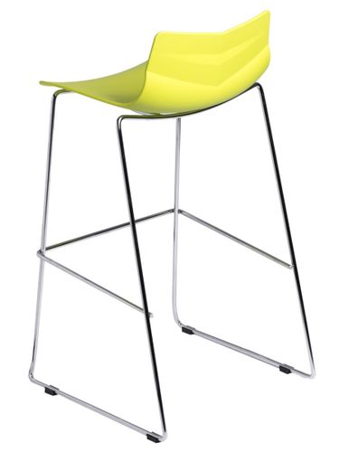 Stołek barowy Leaf limonkowy MICROUSBCABLE1 na Arena.pl