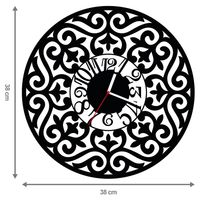 ZEGAR ŚCIENNY RETRO 38cm M 95.10