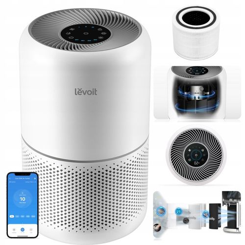 Oczyszczacz powietrza Levoit Core 300S HEPA smog dym smart wifi auto na Arena.pl