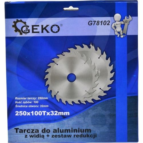 Tarcza do aluminium 250x100T 32mm GEKO na Arena.pl