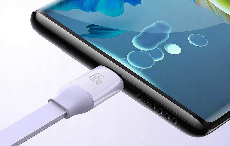 Kabel USB 3w1 Baseus Bright Mirror 3 USB-C 66W zdjęcie 5
