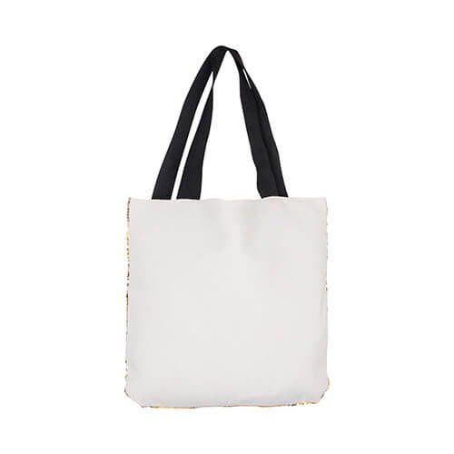 Torba ze złotymi cekinami 35 x 38 cm do sublimacji na Arena.pl