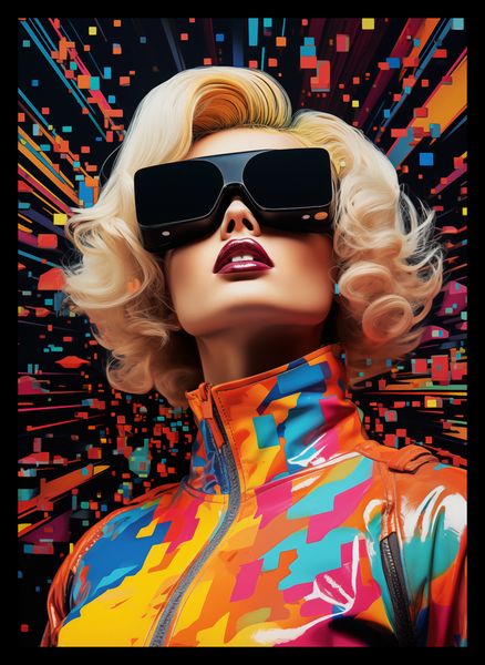 Plakat 25x35cm Retro Futuryzm zdjęcie 2
