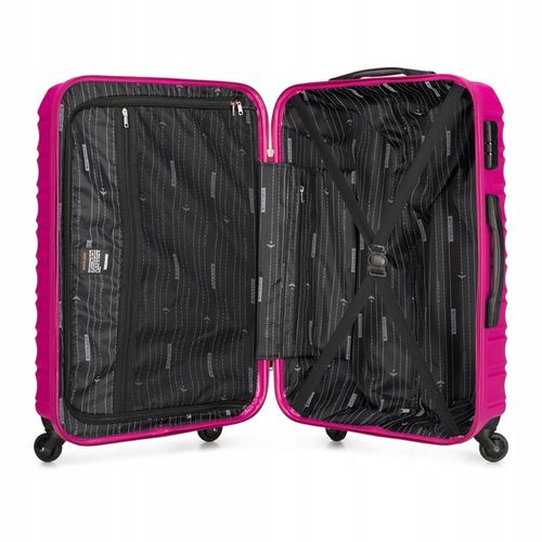 Walizka duża WITTCHEN Groove Line 56-3A-313-34 różowa na Arena.pl