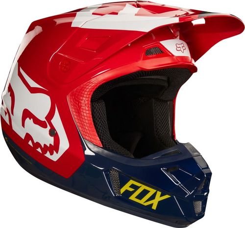 KASK FOX V-2 PREME NAVY/RED S na Arena.pl