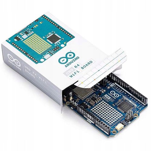 Mikrokontroler Arduino UNO R4 WiFi oryginał ABX00087 wyświetlacz 12x8 USB-C na Arena.pl