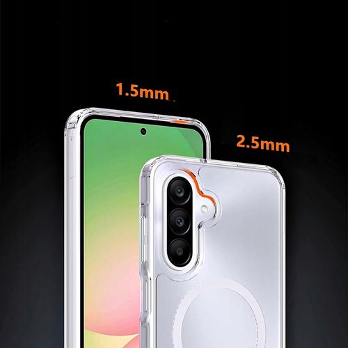 Etui do SAMSUNG GALAXY A56 / A36 do MagSafe WZMACNIANE CLEAR +2szt. SZKŁO na Arena.pl