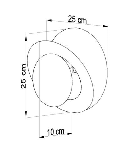 kinkiet nazaria koło biały na Arena.pl