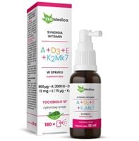 EkaMedica Witaminy A+D3+E+K2Mk7 spray 30 ml
