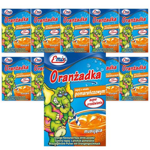 Emix Oranżada o smaku pomarańczowym 16 g x 10 sztuk na Arena.pl