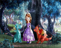 Puzzle tradycyjne Jej Wysokość Zosia