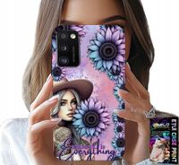 ETUI DO SAMSUNG GALAXY A41 - KOBIETA W SŁONECZNIKACH, KOBIECE WZORY