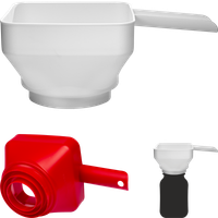 Lejek plastikowy Kwadratura Koła, fi 52-85mm