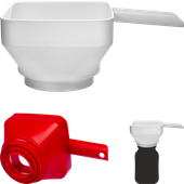 Lejek plastikowy Kwadratura Koła, fi 52-85mm