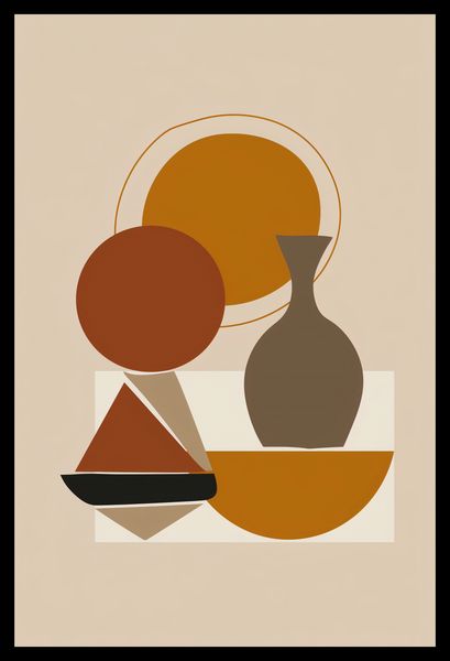 Plakat 30x45cm Geometryczna Utrata zdjęcie 2