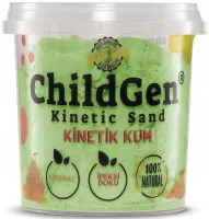 ChildGen, Piasek kinetyczny, 100% naturalny, 500g, kolor ZIELONY