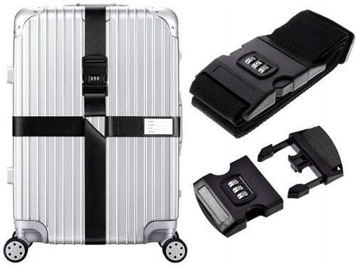 Pas do Torby Bagażu walizki Podróżny Spinający z kodem zabezpieczający na Arena.pl