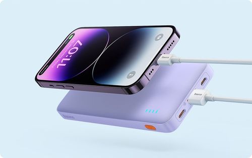 BASEUS POWER BANK Z SZYBKIM ŁADOWANIEM 10000MAH 20W USB-C USB-A BEZPIECZNY na Arena.pl