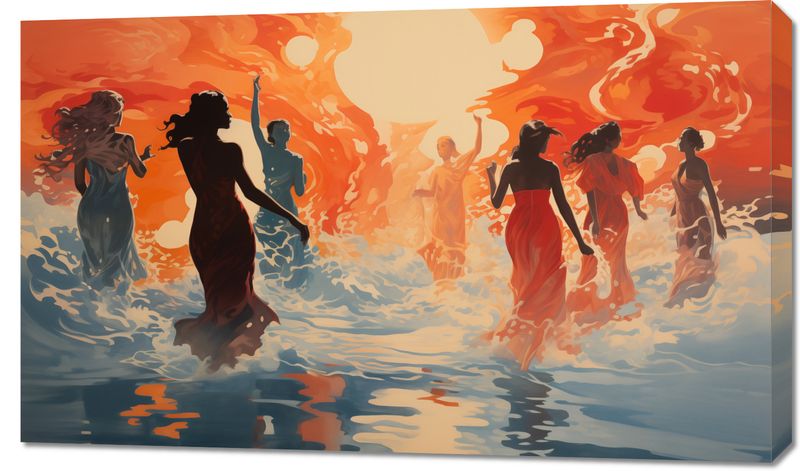 Obraz 100x60cm Taneczny Żar zdjęcie 1