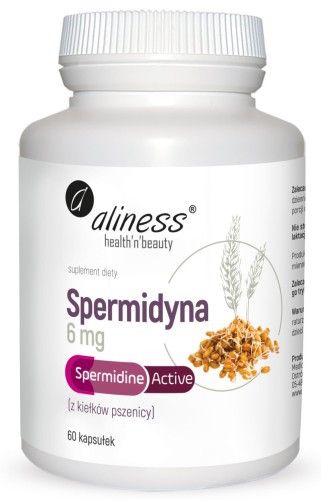 Aliness Spermidyna Active 6 mg x 600 Vege caps zdjęcie 1