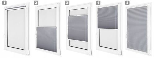 ROLETA PLISOWANA PLISA KLASYCZNA ŻALUZJA NA WYMIAR KOLORY 56x130 cm na Arena.pl