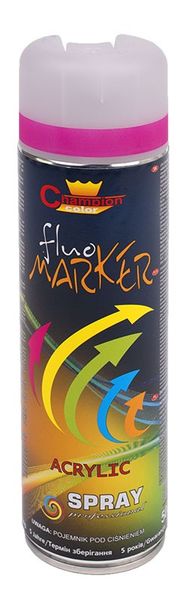 Spray Champion Fluomarker 360 RÓŻOWY 500ml zdjęcie 1