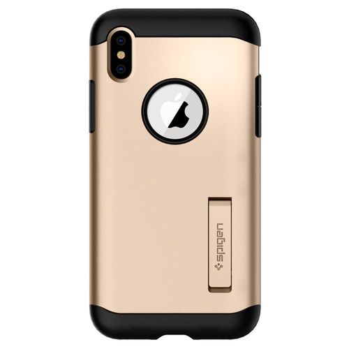 Spigen Slim Armor do iPhone XS Max champagne gold na Arena.pl