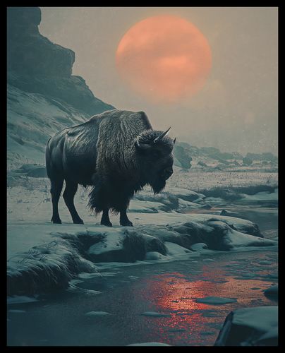 Plakat 40x50cm Żubrowy Monolit na Arena.pl