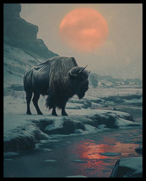 Plakat 40x50cm Żubrowy Monolit zdjęcie 2